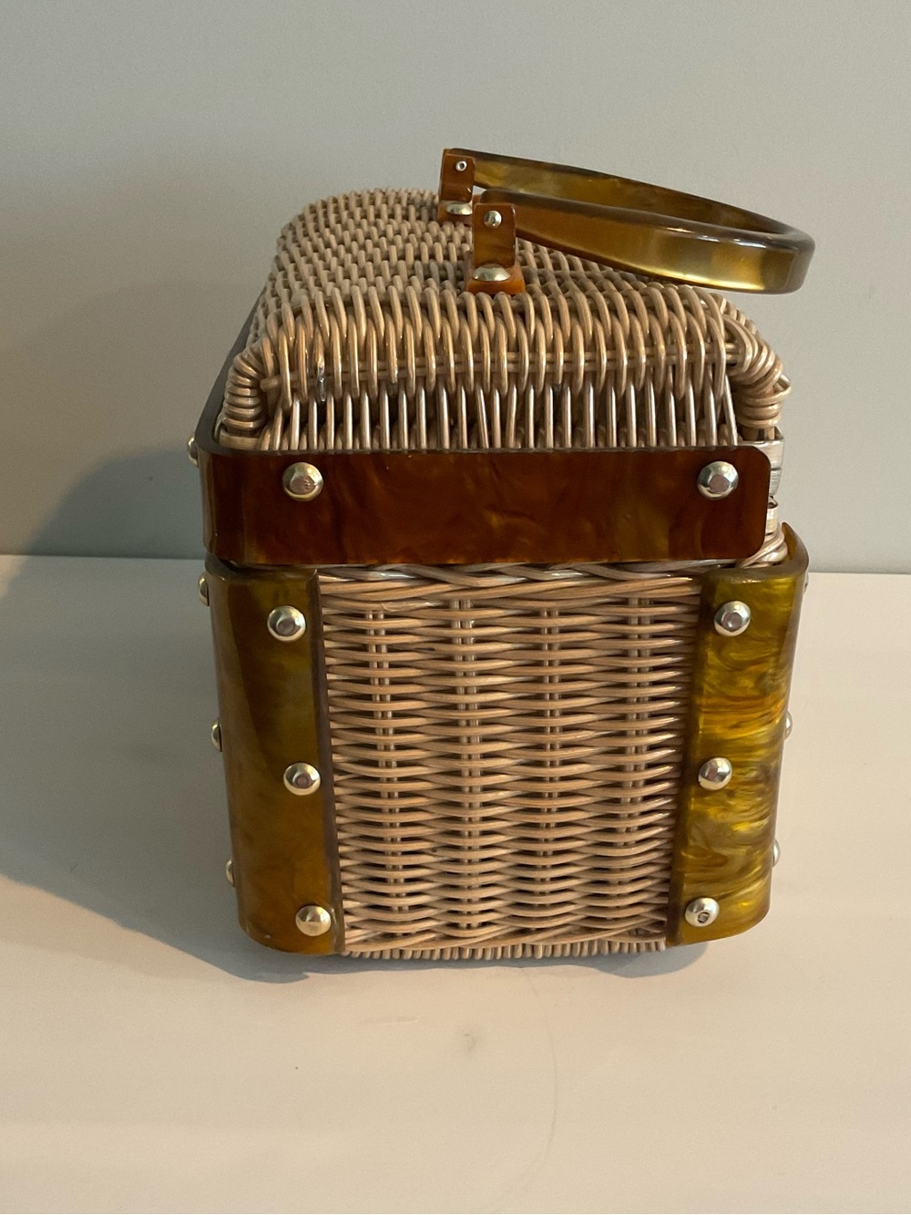 1960s Princess Charming by Atlas Box Purse - Picture 4 of 7